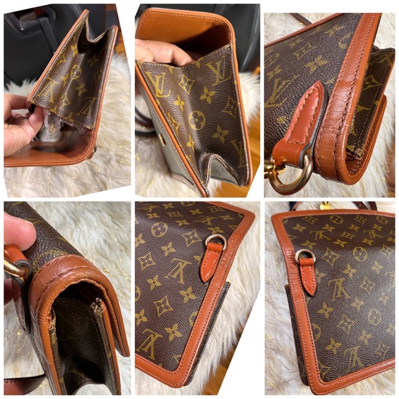 Louis Vuitton Dame Clutch Pouch professionally converted to Sling Cross-bag - Picture 16 of 16
